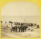Margate Town Band  [Stereoview Blanchard 1860s]